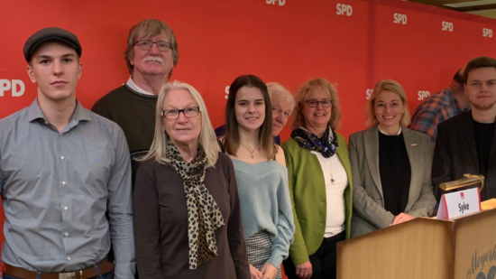 Delegation der SPD Syke auf dem UB-Parteitag 2021
